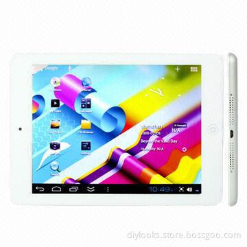 8.0-inch Capacitive Touch Screen Google's Android 4.1 Version Tablet PCs with DDR3 1GB Memory